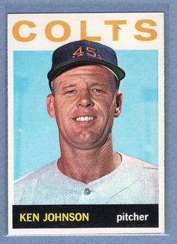 1964 Topps #158 Ken Johnson EX-MT   GO523