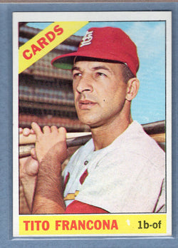 1966 Topps #163 Tito Francona VG-EX  GO300