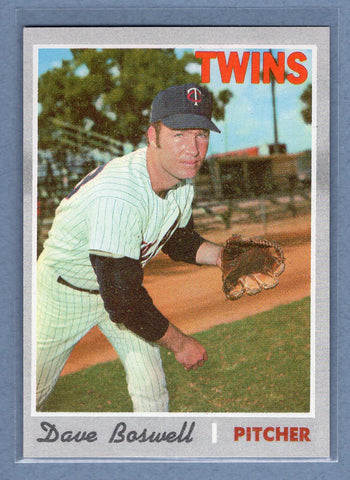 1970 Topps #325 Dave Boswell  (f) EX-MT  GO200