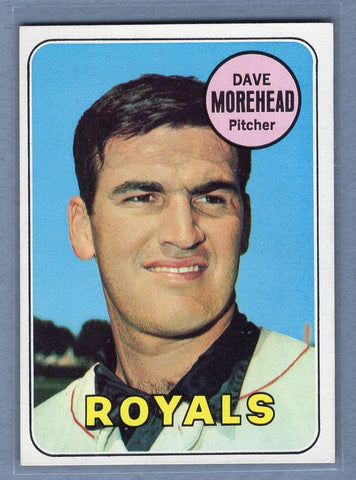1969 Topps #29 Dave Morehead EX   GO358