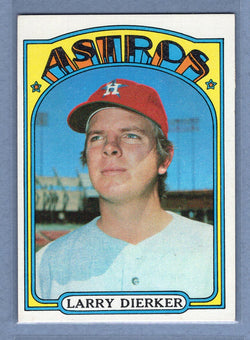 1972 Topps #155 Larry Dierker EX-MT  GO500