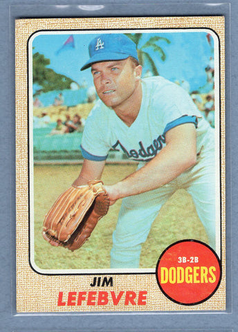 1968 Topps #457 Jim Lefebvre EX  GO180