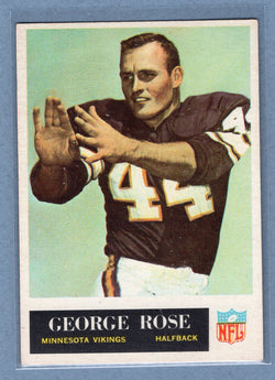 1965 Philadelphia #109 George Rose EX-MT   GO62