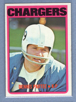 1972 Topps #163 Dennis Partee EX  GO210