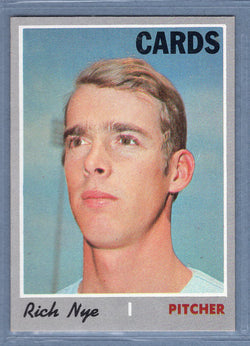 1970 Topps #139 Rich Nye  EX-MT  SB1