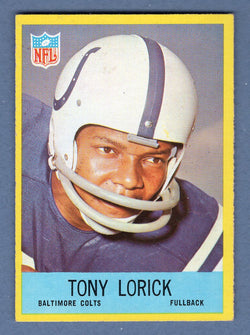 1967 Philadelphia #18 Tony Lorick EX-MT  GO153