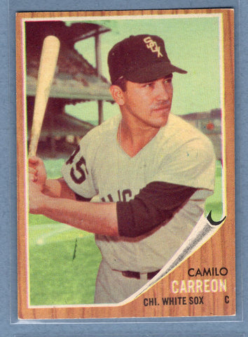1962 Topps #178 Camilo Carreon  EX  GO522