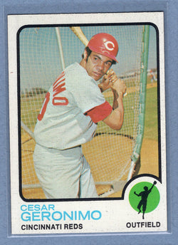 1973 Topps #156 Cesar Geronimo  EX-MT  GO550