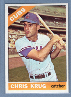 1966 Topps #166 Chris Krug EX-MT  GO400