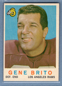 1959 Topps #2 Gene Brito EX   GO176