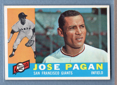 1960 Topps #67 Jose Pagan EX-MT  GO244