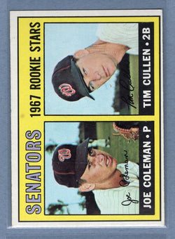 1967 Topps #167 Senators Rookies EX-MT   GO440