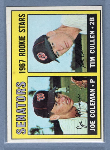 1967 Topps #167 Senators Rookies EX-MT   GO440