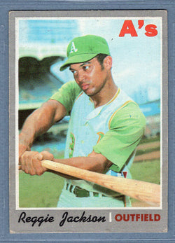 1970 Topps #140 Reggie Jackson (HOF)  VG-EX  SB2