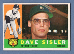 1960 Topps #186 Dave Sisler EX  GO240B