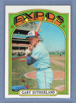 1972 Topps #211 Gary Sutherland EX-MT  GO483