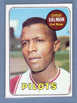 1969 Topps #62 Chico Salmon (d) EX-MT  GO700