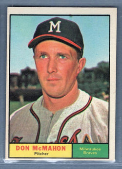 1961 Topps #278 Don McMahon(b) EX   GO417