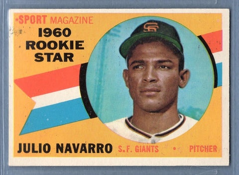 1960 Topps #140 Julio Navarro EX-MT  GO560