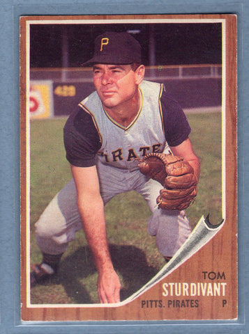 1962 Topps #179 Tom Sturdivant  EX  GO522