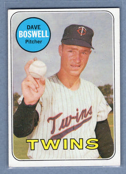 1969 Topps #459 Dave Boswell  EX   GO501