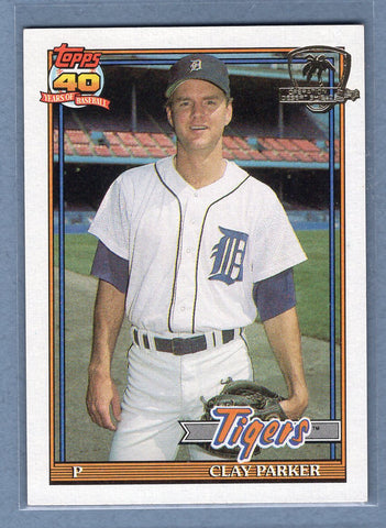 1991 Topps Desert Shield #183 Clay Parker  NM  GO625