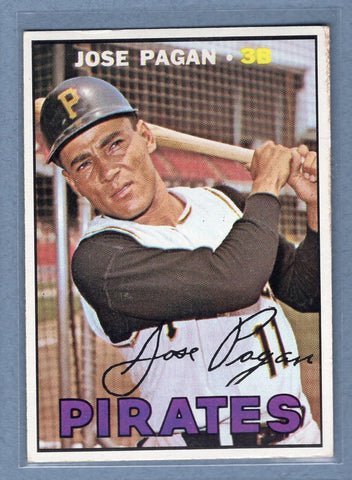 1967 Topps #322 Jose Pagan (b) EX-MT   GO223