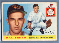 1955 Topps #8 Hal Smith  VG  GO93