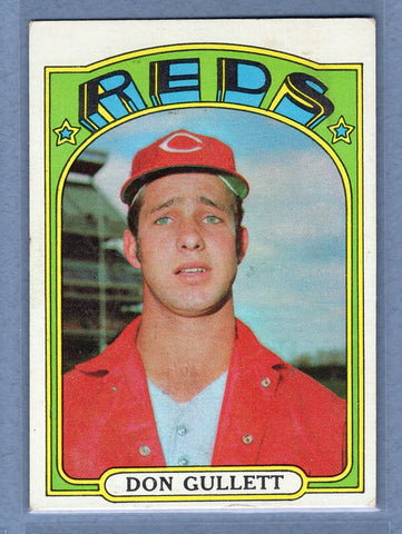 1972 Topps #157 Don Gullett VG-EX  GO500