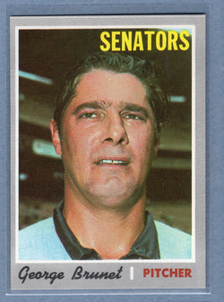 1970 Topps #328 George Brunet  (a) EX-MT  GO200