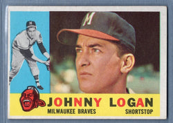 1960 Topps #205 Johnny Logan VG-EX Set Break 1