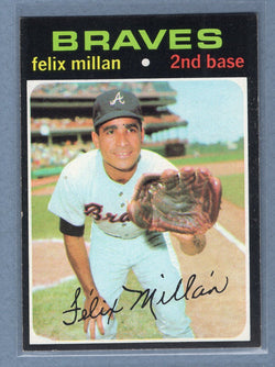 1971 Topps #81 Felix Millan  EX  GO501