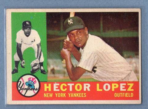 1960 Topps #163 Hector Lopez EX  GO480