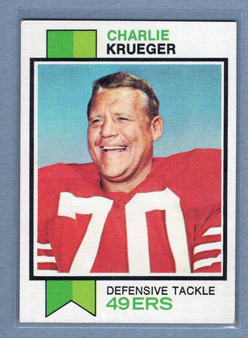 1973 Topps #157 Charlie Krueger NM   GO355