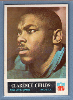 1965 Philadelphia #116 Clarence Childs EX-MT   GO62