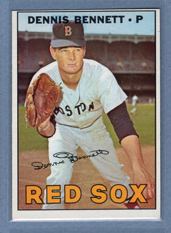 1967 Topps #206 Dennis Bennett (a) EX-MT   GO340