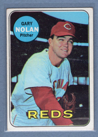 1969 Topps #581 Gary Nolan VG-EX  GO572