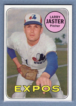 1969 Topps #496 Larry Jaster EX-MT  GO645