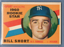 1960 Topps #142 Bill Short EX-MT  GO560