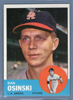 1963 Topps #114 Dan Osinksi EX-MT  GO393