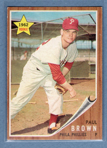 1962 Topps #181 Paul Brown  EX  GO522