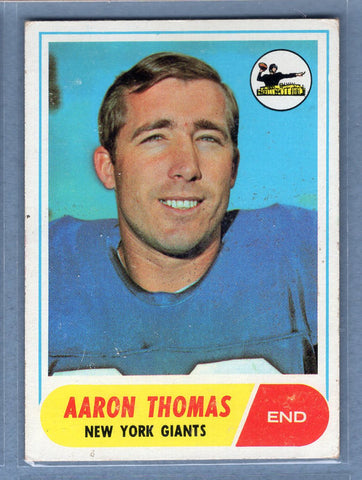 1968 Topps #109 Aaron Thomas (a) (st) VG  GO801