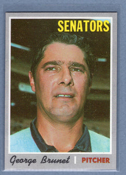 1970 Topps #328 George Brunet  (b) EX-MT  GO200