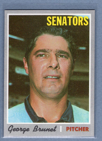 1970 Topps #328 George Brunet  (b) EX-MT  GO200