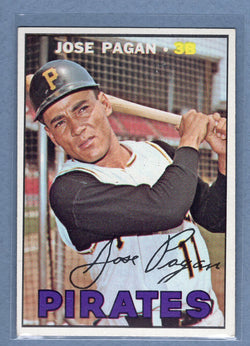 1967 Topps #322 Jose Pagan (a) VG-EX   GO223