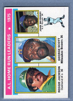 1976 Topps #194 Al Home Run Leaders  (f) EX  GO450