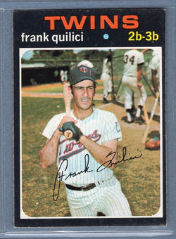 1971 Topps #141 Frank Quilici  EX  SB1