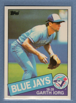 1985 Topps Tiffany #168 Garth Iorg NM