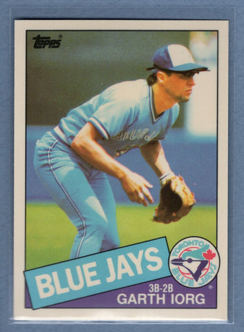 1985 Topps Tiffany #168 Garth Iorg NM