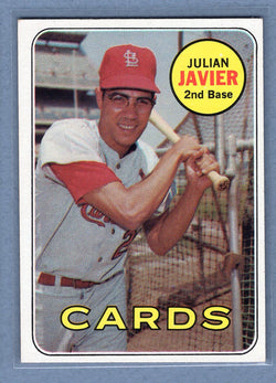 1969 Topps #497 Julian Javier EX-MT  GO645